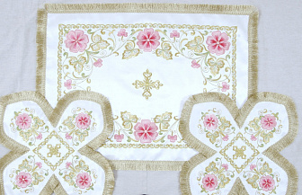 Воздух №509 лен вышивка гладь 0,75-1,0л потир