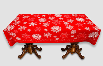 Скатерть рождественская 180 х 135 (сублимационная печать)