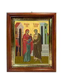 Образ святых Иоакима и Анны, праведных богоотцов (родителей Пресвятой Богородицы), 09ИА1