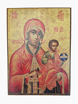 Икона под старину Цесарская Божией Матери