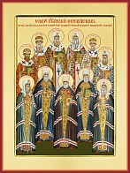 Икона Собор Московских Святителей