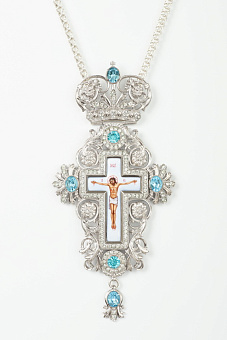 Крест наперсный №189 серебро (УИН)