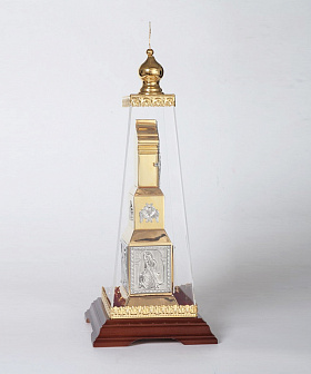 Дарохранительница №17 со съёмной дароносицей комбинированная Дарохранительница №17 со съёмной дароносицей комбинированная