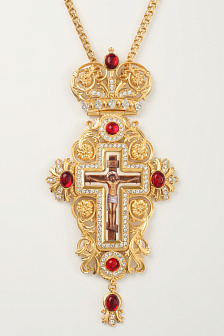 Крест наперсный №189 / золочение / серебро (УИН)