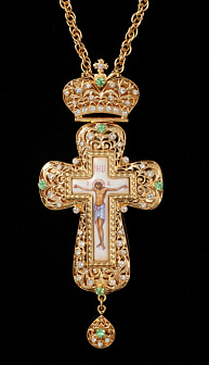 Крест наперсный № 69 /золочение/