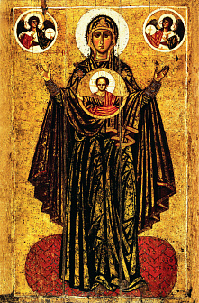 Икона Пресвятой Богородицы Мирожская