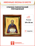 Образ святого Стилиана Пафлагонского, преподобного, 09С5 Образ святого Стилиана Пафлагонского, преподобного, 09С5