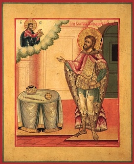 Икона Святой Александр Невский благоверный князь
