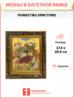 Образ Господа Иисуса Христа "Рождество Христово", 05Р2 Образ Господа Иисуса Христа "Рождество Христово", 05Р2