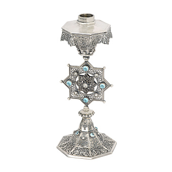 Подсвечник №19 литьевой / серебрение Подсвечник №19 литьевой / серебрение