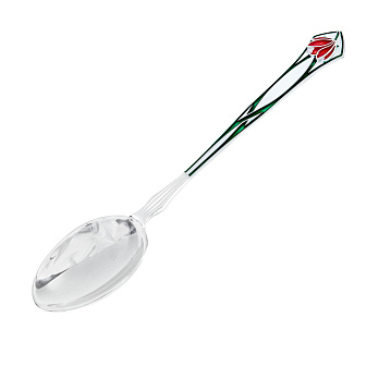 Лжица литьевая малая №13 эмаль серебро (УИН)