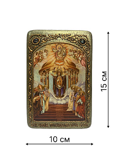 Настольная икона София - Премудрость Божия (Киевская) на мореном дубе