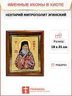 Образ святого Нектария (Кефаласа), митрополита Эгинского и Пентапольского, 09Н9