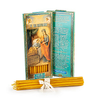 Свечи для дома №80 (12шт, 18см, 1ч), Целительница