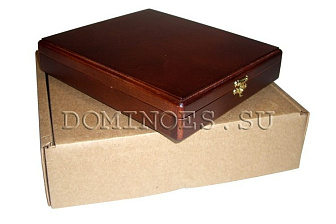 Шкатулка для двух валют (орех) Шкатулка для двух валют (орех)