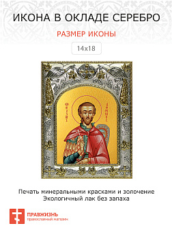 Икона Максим Африканский (Карфагенский), Петрийский, Мученик