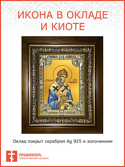 Икона СПИРИДОН Тримифунтский, Святитель