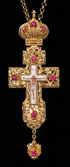 Крест наперсный №34 / золочение