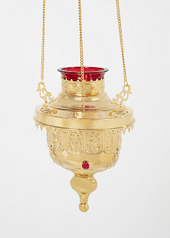 Лампада подвесная № 8 золочение