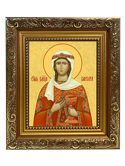 Образ святой Варвары Илиопольской, великомученицы, 10В2