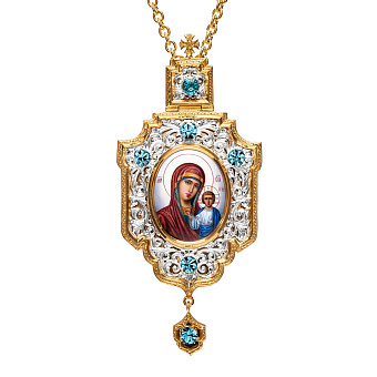 Панагия №35 / золочение, серебрение