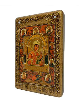 Икона Пресвятой Богородицы Хлебенная (Запечная) (ПОДАРОЧНАЯ)