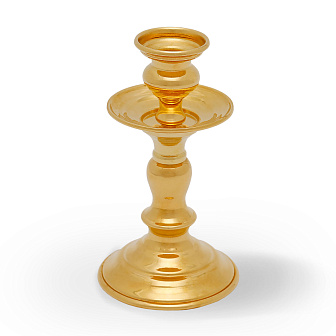 Подсвечник давленый №3 золочение