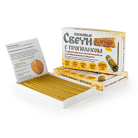 Свечи с прополисом (25шт, 15см, 1,3ч), №4 противовирусные