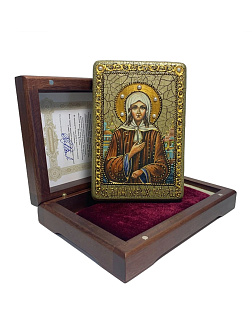 Икона КСЕНИЯ Петербургская, Блаженная (ПОДАРОЧНАЯ)