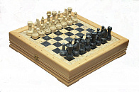 Шахматы каменные средние (высота короля 3,10")