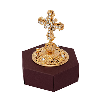 Крест на митру №6 / золочение