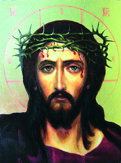 Икона Иисус Христос в Терновом Венце