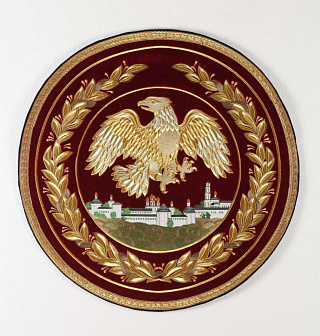 Орлец бархат вышитый а/м