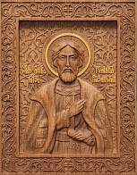Икона РОМАН Рязанский, Благоверный Князь (РЕЗНАЯ)