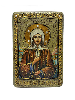 Икона КСЕНИЯ Петербургская, Блаженная (ПОДАРОЧНАЯ)