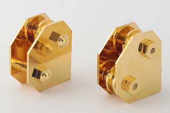 Завеса на царские врата с трубой золочение