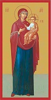 Икона Богородица Одигитрия из дерева