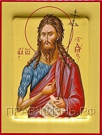 Икона с золочением ''Иоанн Креститель''