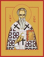 Икона "Иаков епископ Низибийский преподобный"