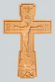 Крест с объемной резьбой