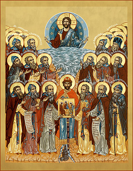 Икона Собор кольских святых