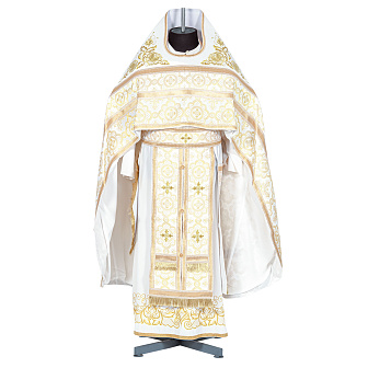 Облачение иерейское №09 парча вышивка оплечья 100%