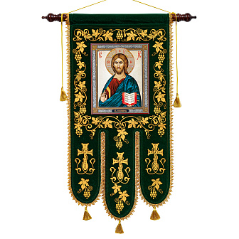 Хоругви малые бархат печать пара