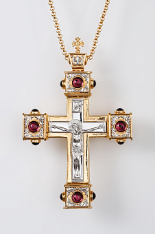 Крест наперсный №  55 /золочение,серебрение/