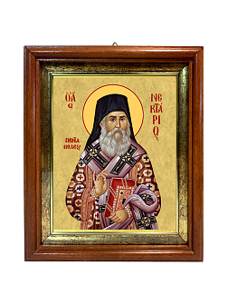 Образ святого Нектария (Кефаласа), митрополита Эгинского и Пентапольского, 09Н9