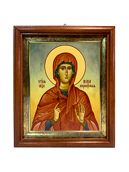 Икона Виктория Ника Коринфская Мученица на холсте 047 Икона Виктория Ника Коринфская Мученица на холсте 047