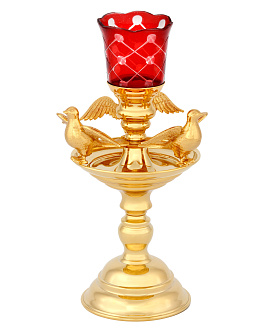 Лампада настольная №97 золочение