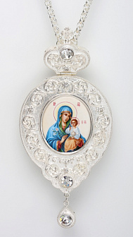 Панагия №154 серебро (УИН)