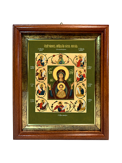 Образ Божией Матери "Знамение Курская-Коренная", 03025