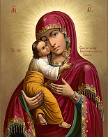 Икона Богородица ''Умиление Псково-Печерская''